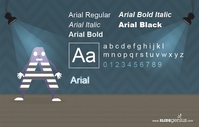 Aerial font download